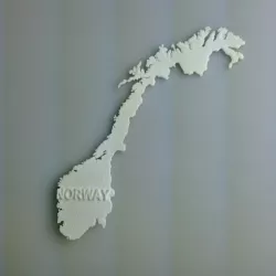 Map of Norway