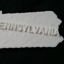 topographic pennsylvania map 3d models 【 STLFinder
