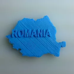 Map of Romania