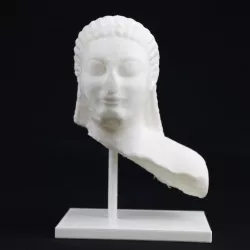 Marble Kouros at The British Museum, London