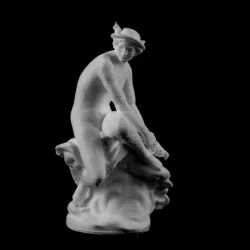 Mercury Attaching his Wings at The Louvre, Paris