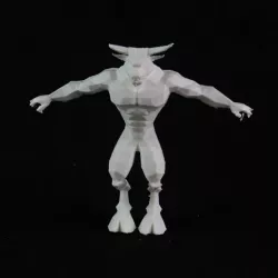 Minotaur creature concept art