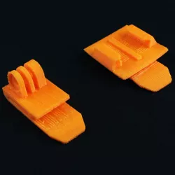 MOLLE clips GoPro attachment for tactical vests, bags and strapping