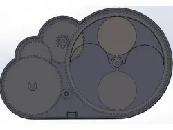 moon phase clock