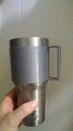 mossy oak stainless steel tumbler handle