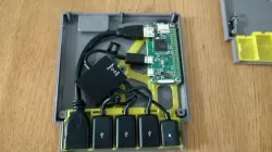 NES cartridge RetroPi Zero case holder