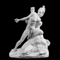 Nisus and Euryalus at The Louvre, Paris