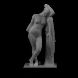 Nude Woman in Cambrai, France