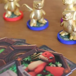Open Board Game. 3 Color Nero