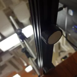 Open Source Optical Rail from OpenBeam - Magnetic Base