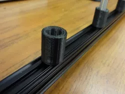 OpenBeam Optical Rail Simple Rod Holder