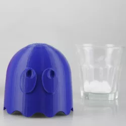 Pacman Ghost Salt and Pepper Shaker Cover