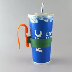 Paper cups holder for hand support
