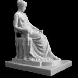 Penelope at the Robert Hull Fleming Museum, Vermont, USA
