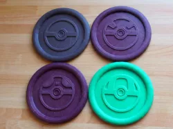 Pokemon Pokeball Coasters