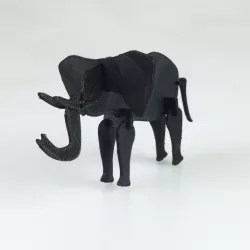 Puzzled Elephant 3D printed