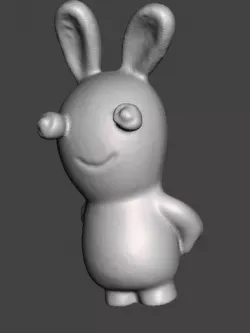 Raving rabbids, lapin crétin scan