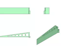 RC mobile Bridge for Crawler Scaler Trucks Cars