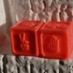 Rock-Paper-Scissors Dice