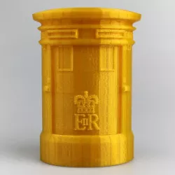 Royal Mail Golden Postbox Container