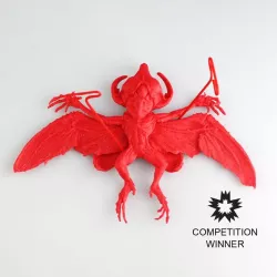 Sam Rowan Curiosity Cabinet : Specimen 165b (Lucanidae Chiroptera. loc: Guatemala)