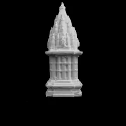 Sandstone Hindu Temple at The British Museum, London