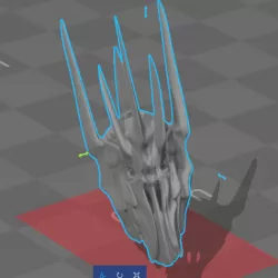 Sauron helmet for cosplay collection