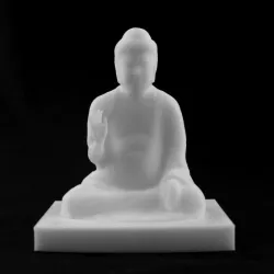 Seated Amida, the Buddha of the Western Paradise at the Sainsbury Centre for Visual Arts, Norwich