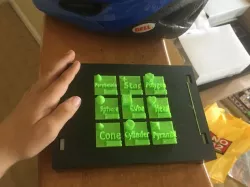 Shapes in Braille