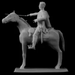 Simon Bolivar at The Jardin des Tuileries, Paris