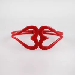 Simple Heart Bracelet