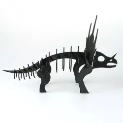 Simple Triceratops Dinosaur Skeleton