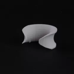 Single-piece Ovaloid Headset Wall Mount