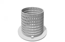 Skimmer round, 2 parts