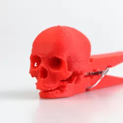 Skull Clothespin