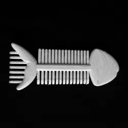 'SLEEP WITH THE FISHES' Feline Alternative Grooming Comb