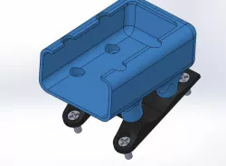 Soporte Mobius CAM en Racer Drone