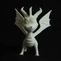 Spyro The Dragon - Retro Game Character