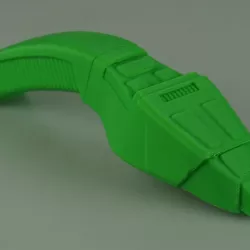 star trek phaser type 2 from the next gen movies in two pieces
