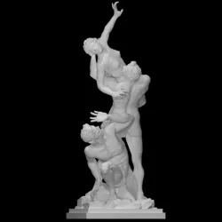 The Abduction of the Sabine Women in Florence, Italy