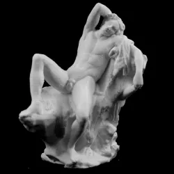 The Barberini Faun at The Louvre, Paris