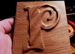 The letter P