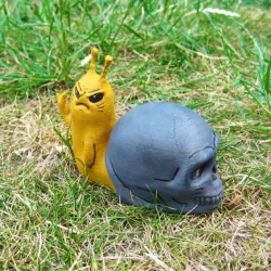 The Lich Snail! Skull Version!