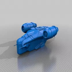 The Mandalorian Razor Crest Ship