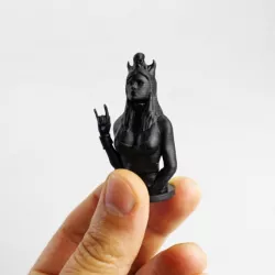 The Metal Queen! (Resin print)