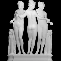 The Three Graces at The Louvre, Paris