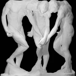 The Three Shades at The Musée Rodin, Paris