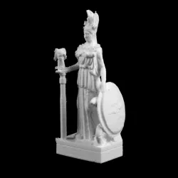 The Varvakeion Athena at The National Archaeological Museum of Athens, Greece