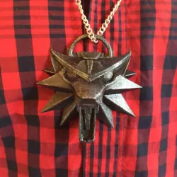 The Witcher 3 - Wolf Head Talisman