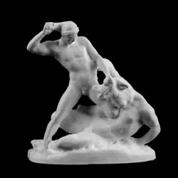 Theseus and the Minotaur at the Jardin des Tuileries, Paris